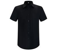 MISEMIYA - Camicia Cameriera Donna Manica Corta - Divisa OSPITALITÀ Donna - 8726B - X-Small, Nero