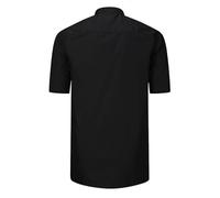 MISEMIYA - Camicia Cameriere Uomo Manica Corta - Divisa OSPITALITÀ Uomo - 8275B - X-Large, Nero