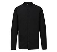 MISEMIYA - Camicia Cameriere Uomo Manica Lunga - Divisa OSPITALITÀ Uomo - 8275 - X-Large, Nero