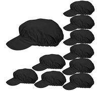 MISEMIYA - CAPPELLO VISIERA CUOCO KX-923 Unisex Adulto Nero, Pack* 1 Pcs