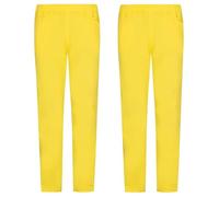MISEMIYA - Confezione 2 Pz - Pantaloni Sanitari Unisex - Divise MEDICHE Divise SANITARIE Pantaloni da Lavoro - RIF. 8312 * 2 pz - Large, Giallo
