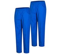 MISEMIYA - Confezione 2 Pz - Pantaloni Sanitari Unisex - Divise MEDICHE Divise SANITARIE Pantaloni da Lavoro - RIF. 8312 * 2 pz - Medium, Blu Reale 21