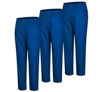 MISEMIYA - Confezione 3 Pz - Pantaloni Sanitari Unisex - Divise MEDICHE Divise SANITARIE Pantaloni da Lavoro - RIF. 8312 * 3 pz - Medium, Blu 37 21