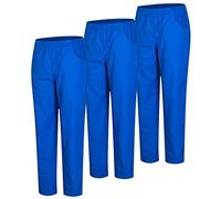 MISEMIYA - Confezione 3 Pz - Pantaloni Sanitari Unisex - Divise MEDICHE Divise SANITARIE Pantaloni da Lavoro - RIF. 8312 * 3 pz - Medium, Blu Reale 21