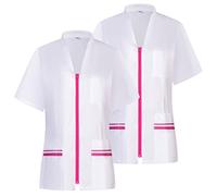 MISEMIYA - Confezioni 2 unità - Camicia Sanitaria Donna - Divisa Sanitaria - Divisa OSPITALITÀ 712 - Small, Fucsia 21