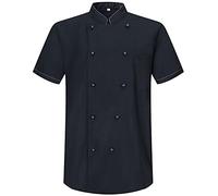 MISEMIYA - Giacca Cuoco Uomo - Giacca Cucina Uomo - Divisa RISTORANTE 8501B - 3XL, Giacca da cuoco 8501B - Nero