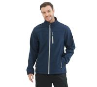MISEMIYA - Giacca Softshell da Lavoro Invernale Softshell Professionale da Uomo. RIF: 6432 - Medium, Blu Navy