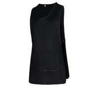 MISEMIYA - Grembiule Pulizia Uniforme di Lavoro Clinica Ospedale Pulizia Veterinario IGIENE OSPITALITÀ - Ref.868 - X-Large, Nero 21