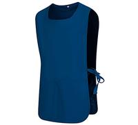 MISEMIYA - GREMBIULE PULIZIA UNIFORME DI LAVORO CLINICA OSPEDALE PULIZIA VETERINARIO IGIENE OSPITALITÀ - Ref.868 - X-Large, Blu marino 68