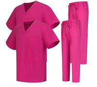 MISEMIYA - Pack * 2 PCS - Uniforme Medica con Maglia e Pantaloni Uniformi Mediche Camice Uniformi sanitarie - Ref.2-8178 - X-Small, Fucisa 68
