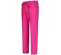 MISEMIYA - Pantaloni Unisex Vita Elastica Uniforme di Lavoro Clinica Ospedale -BZ-6802 - Small, Fucisa 68