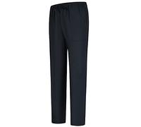 MISEMIYA - Pantaloni Unisex Vita Elastica Uniforme di Lavoro Clinica Ospedale -BZ-6802 - X-Large, Nero 68