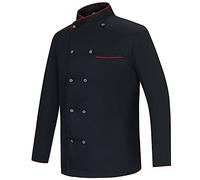 MISEMIYA Women's Jacket Giacca da Chef da Donna KZ-844, Jackets 844-Black, M