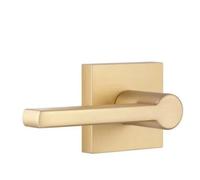 Miseno Lorton Piatto Asta Passaggio Porta Leva Set Maniglia HLK2204CB - Satinato