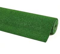 misento Prato artificiale per esterni con gommini, resistente alle intemperie e facile da pulire, adatto come tappeto da balcone o prato per esterni, facile da installare 100 x 200 cm, verde