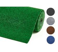 misento Tappeto in erba artificiale per esterni, resistente alle intemperie, per balcone, terrazza e giardino, facile da posare, 200 x 400 cm, verde