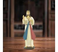 Miseria divina Gesù statue Regalo in resina Figuraina per la scrivania della