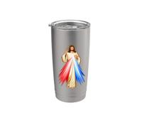 Misericordia Divina Bicchiere termico in acciaio inox doppia parete