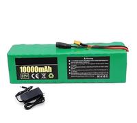MisetGao Batteria agli Ioni di Litio per Bici Elettrica 52 V E 10 Ah,Display Potenza,Batteria al Litio 18650,Batteria per Bicicletta Elettrica,Scooter,Triciclo,Batteria per Bici Elettrica XT60