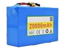 MisetGao Batteria Bicicletta Elettrica 36 V 20 Ah Motore Scooter Elettrico 250 W E 500 W,Batteria agli Ioni Litio Bicicletta Elettrica,Pacco Batteria Bicicletta Elettrica con Caricabatteria XT30+JST