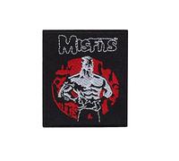 Misfit Misfits Records - Toppa ricamata termoadesiva per souvenir