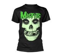 Misfits Glow Jurek Skull Maglietta Adulto Unisex (PH351)
