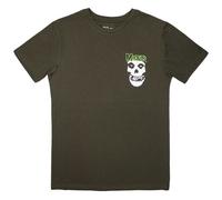 Misfits Mini Skull & Logo ufficiale Uomo maglietta unisex
