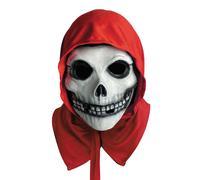 Misfits The Fiend Rosso Cappuccio Integrale Maschera Adulti Costume Accessorio