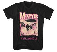 Misfits - Walk Among Us - American Classics - T-Shirt Nero Adulto Manica Corta