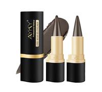 MisFun 2 Pezzi Eyeliner Nero Pen Gel, Make Up Eyeliner Ad Asciugatura Rapida, Professional Eyeliner, Eyeliner Waterproof Antisudicio, Trucchi Donna Eyeliner Water Resistant a Lunga Tenuta (Marrone)