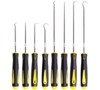 MisFun 8 Pezzi Set di Ganci e Cacciavite Meccanico di Precisione, Kit di Gancio per Rimozione Strumento di Giunto Torico Estrattore Guarnizione per Strumenti Automobili