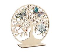 MisFun Albero Della Vita in Legno, Albero Della Vita Decorazioni Casa, Alberos in Legno Per Regali di Nozze in Denaro, Decorazione in Legnos Alberos Della Vita Statuette Decorative Casa per Fai Da Te