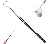 MisFun Bastoni per Tende Ganci per Tende Bastone a Pressione per Tendaasta Telescopica con Gancio Asta di Tensione Regolabile per Tenda Parasole con Gancio Apriscatole Camper Asta per Tendes