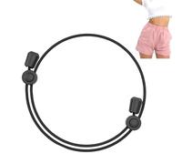 MisFun Cintura Tuck, Fascia Crop Tuck Regolabile, Cintura Invisibile Donna Cintura Elastica Strumento di Crop Tuck Cintura in Vita Non Visibile per Camicie Top Abbigliamento Fai da Te (Nero Grande)