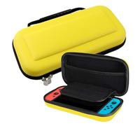MisFun Custodia per Nintendo Switch e Switch OLED, Custodia Archiviazione per Switch, Custodia da Trasporto con 10 Slot per Schede di Gioco, Rigida Case Protettive per Nintendo Switch Console