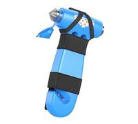 MisFun Martello di Sicurezza per Auto, Interruttore per Finestrini, Strumento di Fuga di Emergenza 3 in 1 con Taglierino per Cintura di Sicurezza, Martello di Fuga Blu per Auto, Famiglia