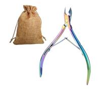 MisFun Tagliaunghie, Tronchesino Unghie Piedi, Tronchesino Cuticole, Pedicure per Attrezzi, Con Borsa Portaoggetti, per Le Unghie Dei Piedi Grosse o Incarnite e Unghie Mani (Multicolore)