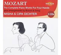Misha Dichter - Mozart, The Complete Piano Works for Four Hands by Misha Dichter (2009-08-11)