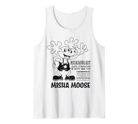 Misha Moose Mishaoblast Divertente Propaganda Sovietica retrò Canotta