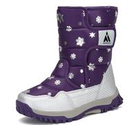 Mishansha Bambina Stivali da Neve Inverno Foderati in Pelliccia Viola 36 EU