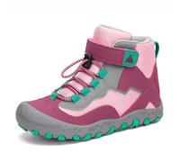 Mishansha Bambini Moda Calzature da Escursionismo Scarpe da Trekking Outdoor per Ragazzi e Ragazze Viola Pastello Gr.34