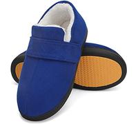 Mishansha Pantofole Uomo Invernali Ciabatte Uomo Invernali da Casa Pantofole Calde Ciabatte Casa Peluche Babbucce Memory Foam Pantofole Chiuse Azzurro,Gr.42