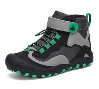 Mishansha Scarpe da Trekking Bambino Escursionismo Sneakers Nero 24