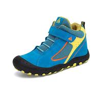 Mishansha, scarpe sportive per bambini, con chiusura in velcro, per trekking e camminate, Blu (4a blu), 32 EU