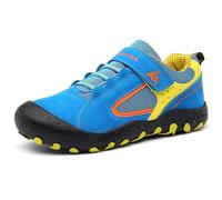 Mishansha Sneakers Bambini Bambina Respirabile Mesh Sportive Scarpe da Corsa Unisex Casuale Ginnastica Fitness All'aperto, Blu 38 EU