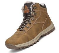 Mishansha Uomo Scarpe Invernali Donna Stivali da Neve Calda Stivaletti Impermeabili da Trekking 39 EU