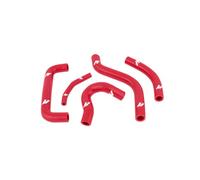 Mishimoto MMDBH-RMZ450-04KTRD Silicone Tubo Kit Compatible With Suzuki RMZ450 2004-2005 Red