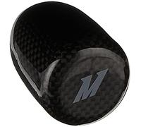 Mishimoto MMSK-CF, pomello del cambio in fibra di carbonio, con 3 inserti filettati per compatibilità universale, colore: nero
