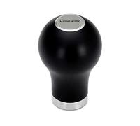 Mishimoto MMSK-TDP-BK - Pomello del cambio a forma di goccia, colore: nero/argento