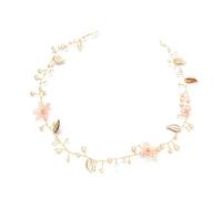 MISHITI Fascia per capelli da sposa con perle rosa - Accessori per la decorazione